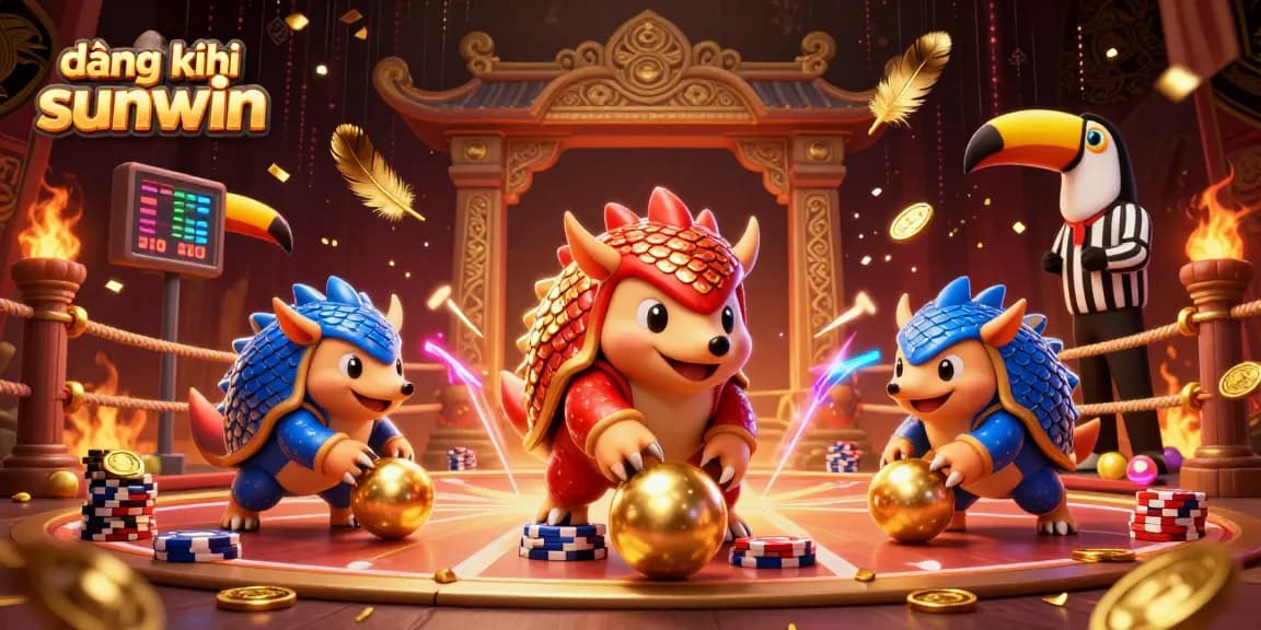 Experience gameplay like never before with đăng ký sunwin, featuring dynamic pangolin characters in a vibrant casino atmosphere.