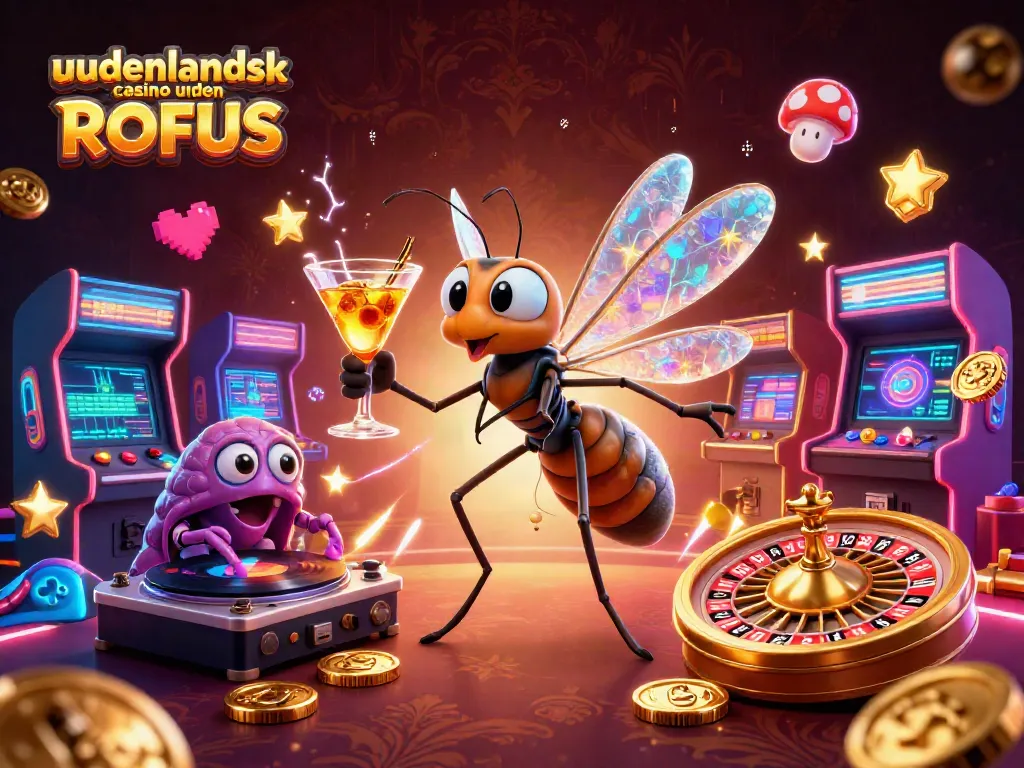 Experience the excitement of udenlandsk casino uden ROFUS with vibrant characters and engaging game elements.