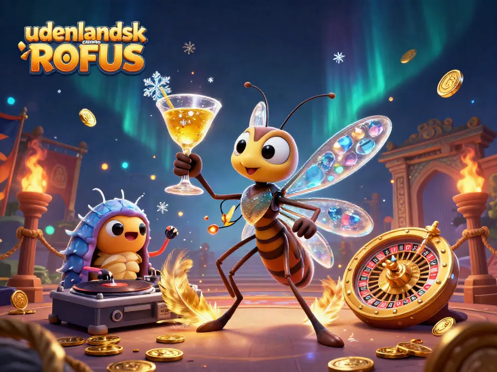 Experience the excitement of udenlandsk casino uden ROFUS with vibrant characters and immersive gaming elements.